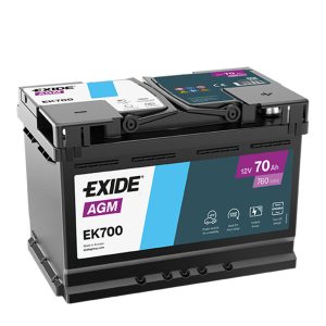 Exide AGM 70Ah EK700