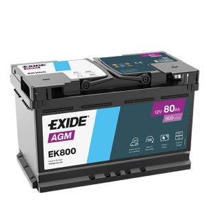 Exide AGM 80 Ah EK800