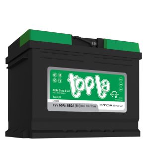 Topla AGM Stop&Go 60 Ah TAG60