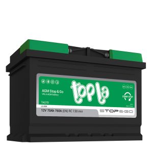 Topla AGM Stop&Go 70 Ah TAG70