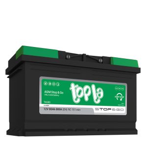 Topla AGM Stop&Go 80 Ah TAG80